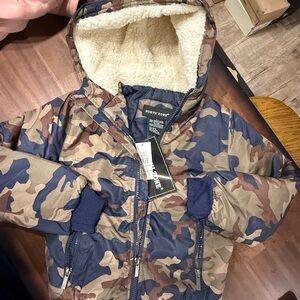 North Shore Camo Hooded Jacket